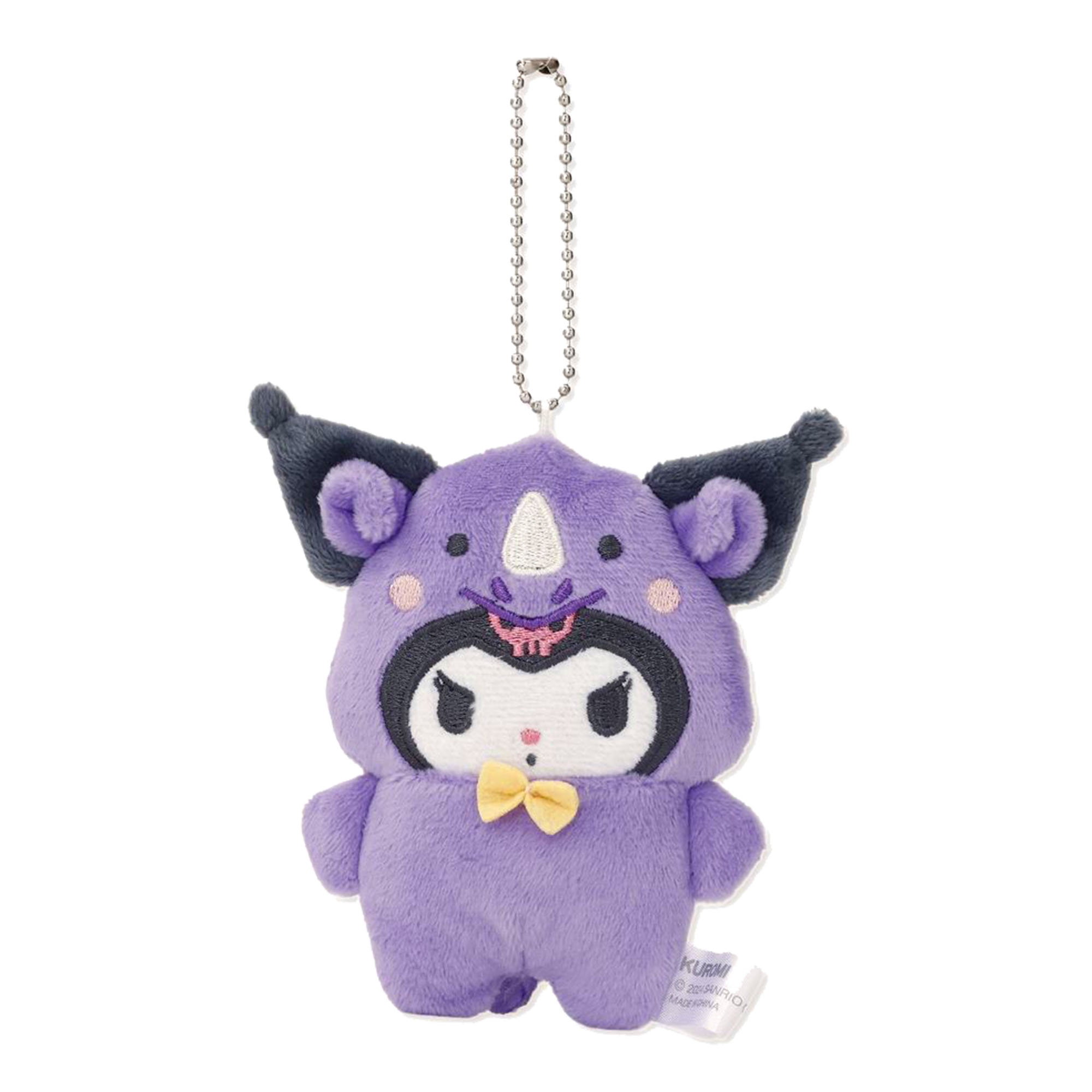 ポムポムプリン　KAWAII研究所 シナモロール　ぬいぐるみキーホルダー ポムポムプリン KAWAII研究所 シナモロール ぬいぐるみキーホルダー