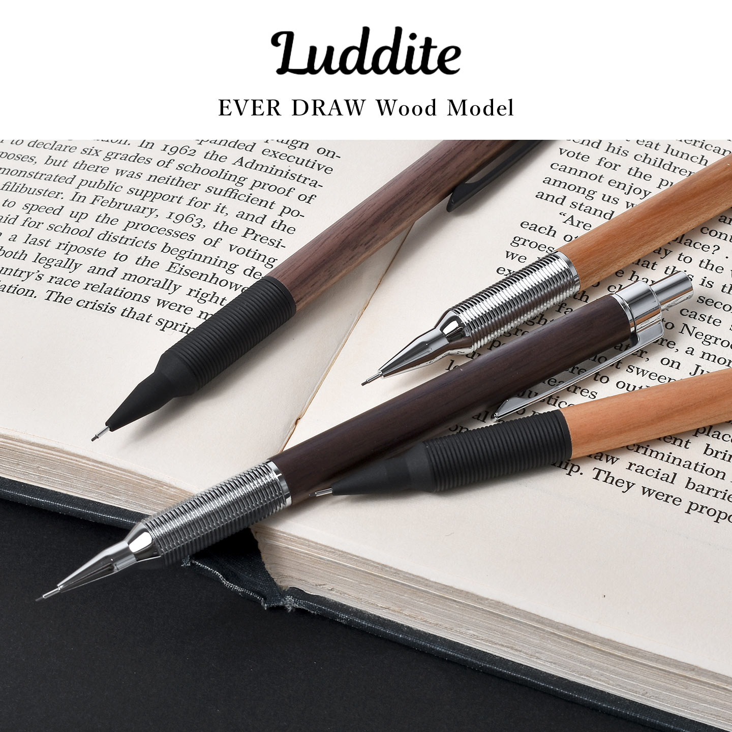 LUDDITE（ラダイト） エバードロー シャーペン 0.5mm Luddite EVERDRAW