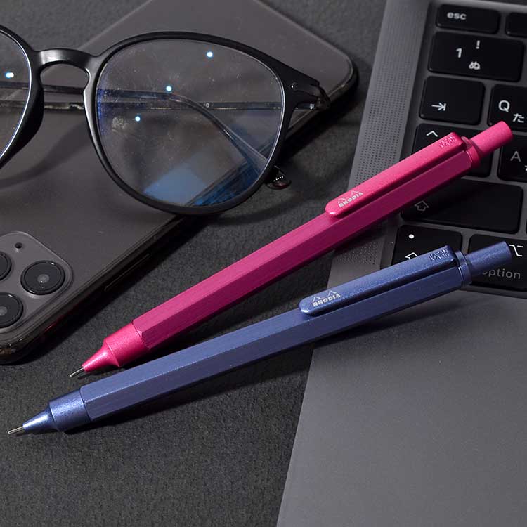 Rhodia シャープペンシルとボールペンセット RHODIA（ロディア） スクリプト シャープペン 限定色 金属製 0.5mm