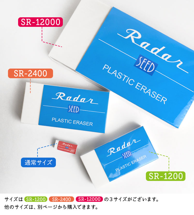 RADAR 消しゴム Radar 大きい 消しごむ レーダー S-12000 巨大