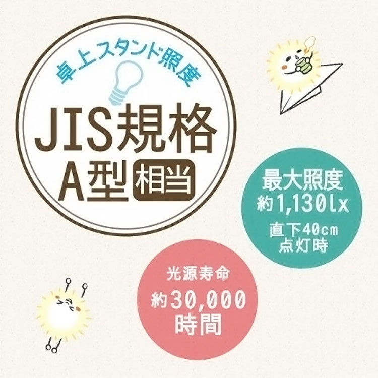 LEDデスクライト おしゃれ 学習机 LED 目に優しい 調光機能付き 昼白色 LEDデスクライト おしゃれ 学習机 LED 目に優しい 調光機能付き 昼白色