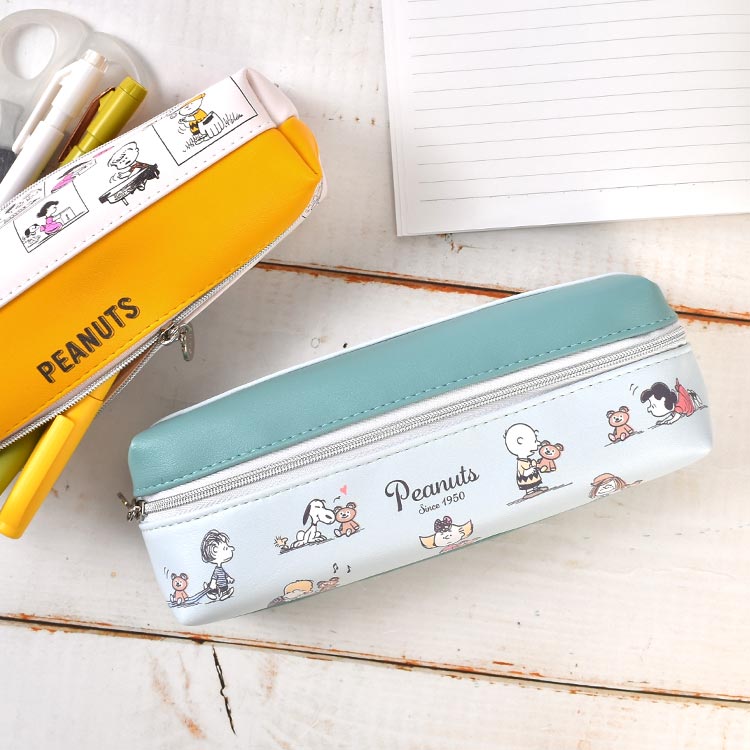 スヌーピー SNOOPY 筆箱 ペンポーチ SNOOPY（スヌーピー） ペンケース 2ルーム ペンポーチ 筆箱 2層 大容量
