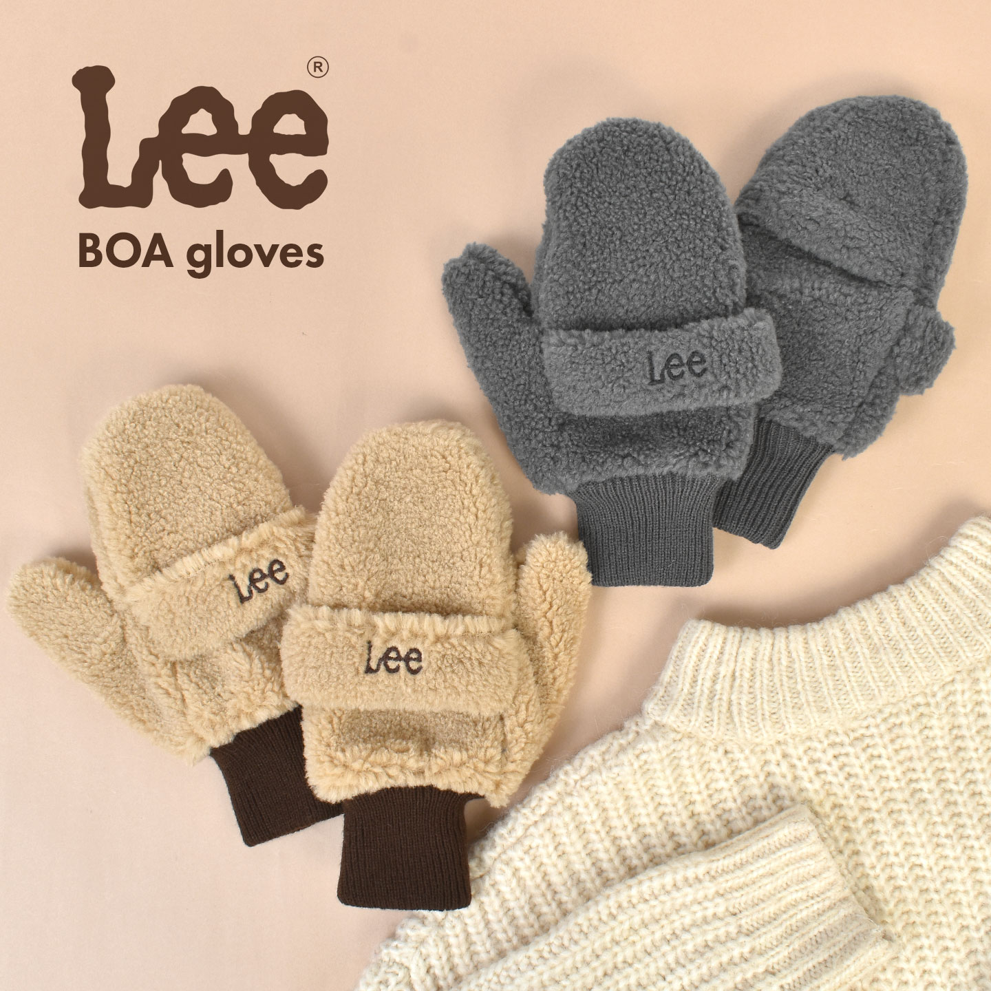 新品未使用 POC グラブ ミトンタイプ Lee（リー） 手袋 レディース ミトン M 暖かい スマホ 対応 指なし