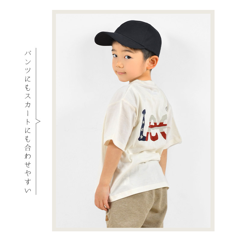 キッズ Tシャツ Lee リー 半袖 120 130 140 150 子供 ジュニア