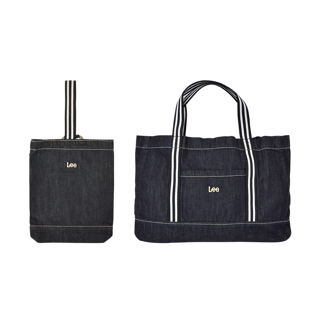 Lee（リー） 入園入学セット 2点セット デニム レッスンバッグ