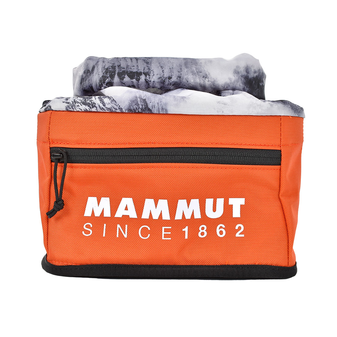 チョークバッグ MAMMUT マムート アウトドア 滑り止め チョーク 軽量 小物入れ 置き型 防塵ロールトップロック 収納 自立 ブラシホルダー付き  オレンジ カーキ