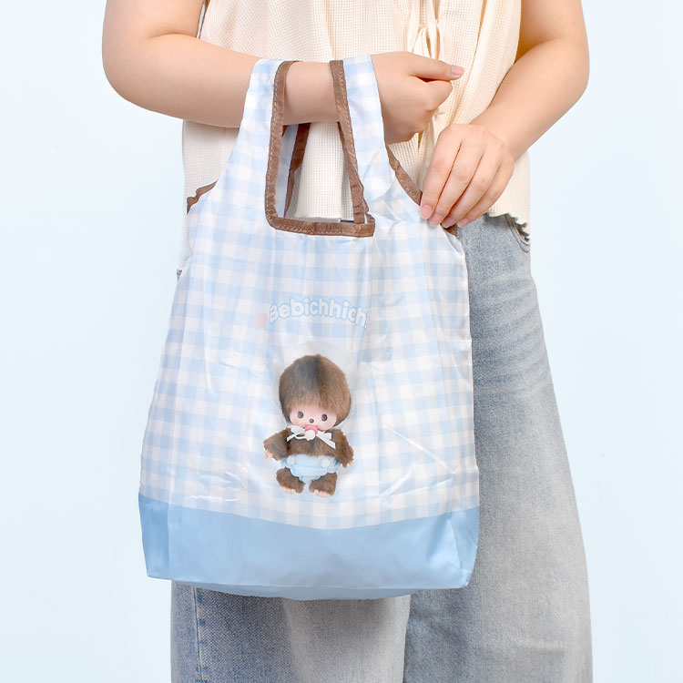 wiffle（ウィッフル） エコバッグ モンチッチ Monchhichi ベビチッチ