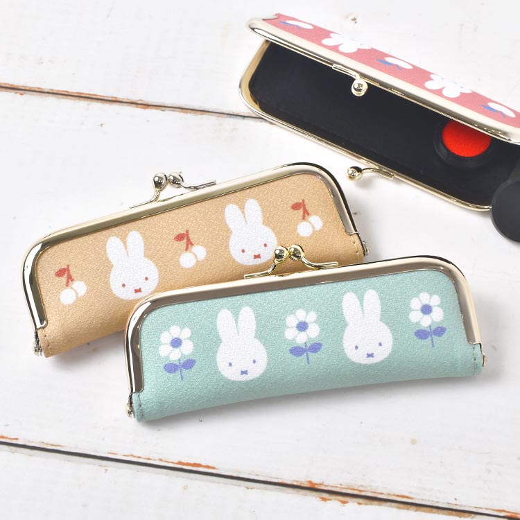 Miffy（ミッフィー） 印鑑ケース 朱肉付き おしゃれ ハンコケース