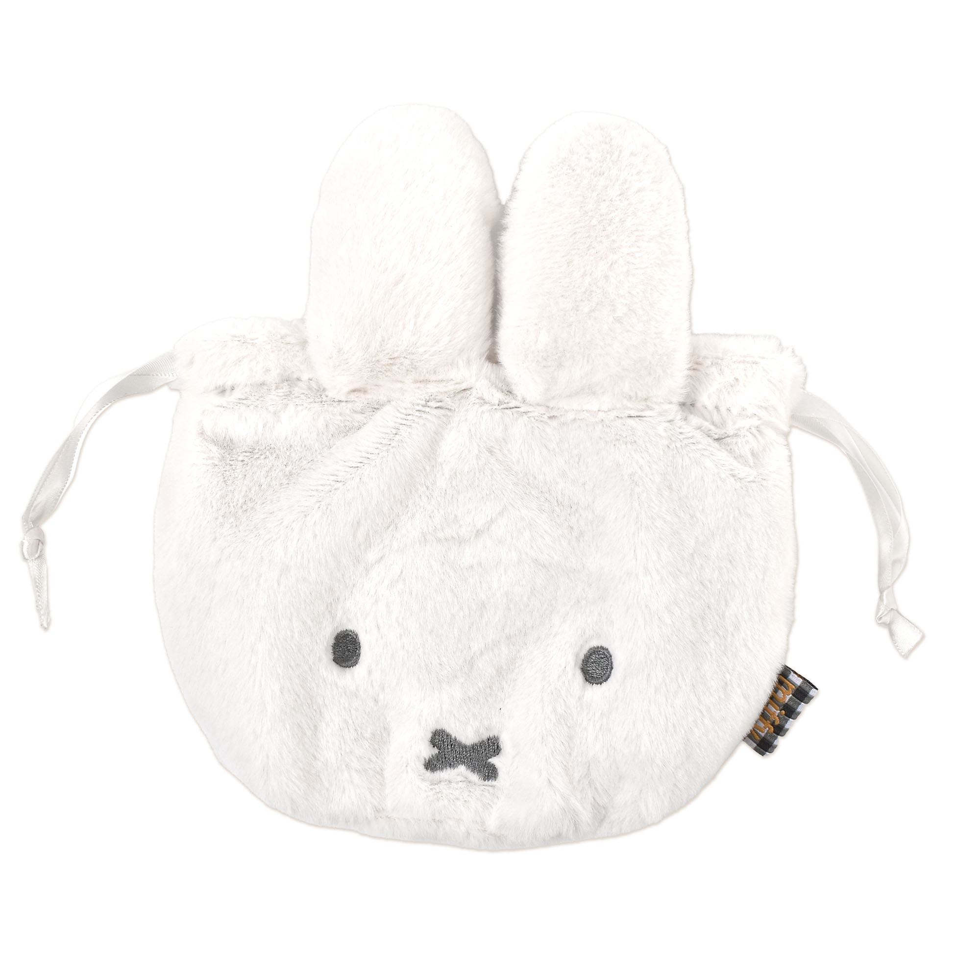 巾着 ミッフィー miffy ぬいぐるみ巾着 巾着袋 まんまる巾着 フェイス