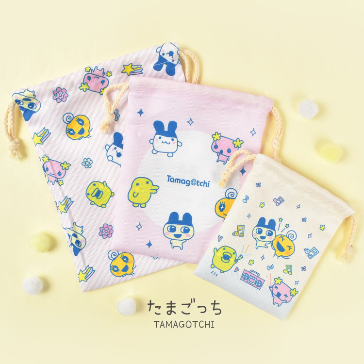 たまごっち 巾着 ポーチ 巾着袋 セット かわいい おしゃれ 小物