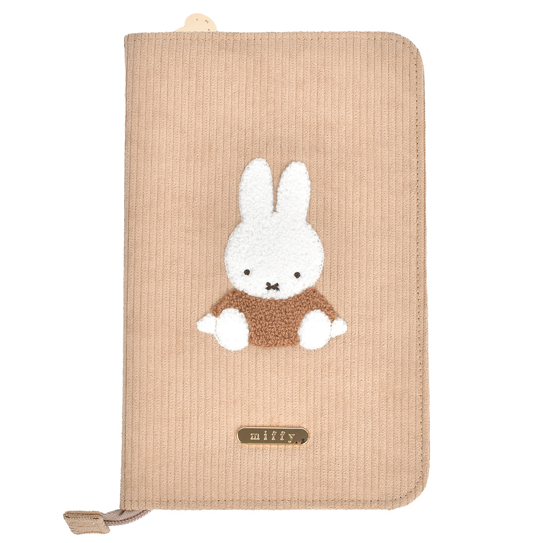 マルチケース ミッフィー miffy お薬手帳 キャラクター 大容量 A5 母子手帳 かわいい パスポート 通帳 ファスナー お金 家計管理  マルチポーチ