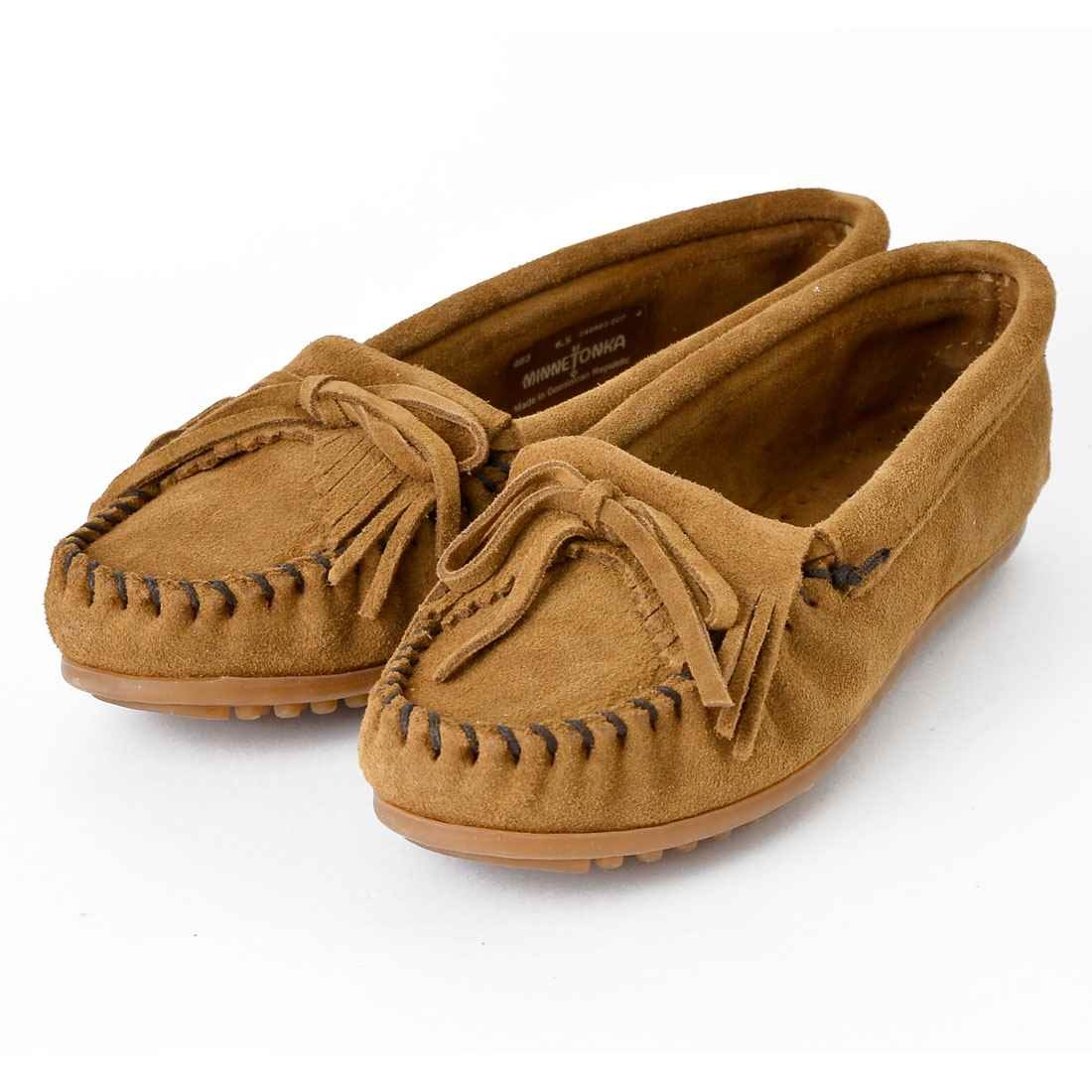 ミネトンカ モカシン 正規品 minnetonka キルティ スエード ハード