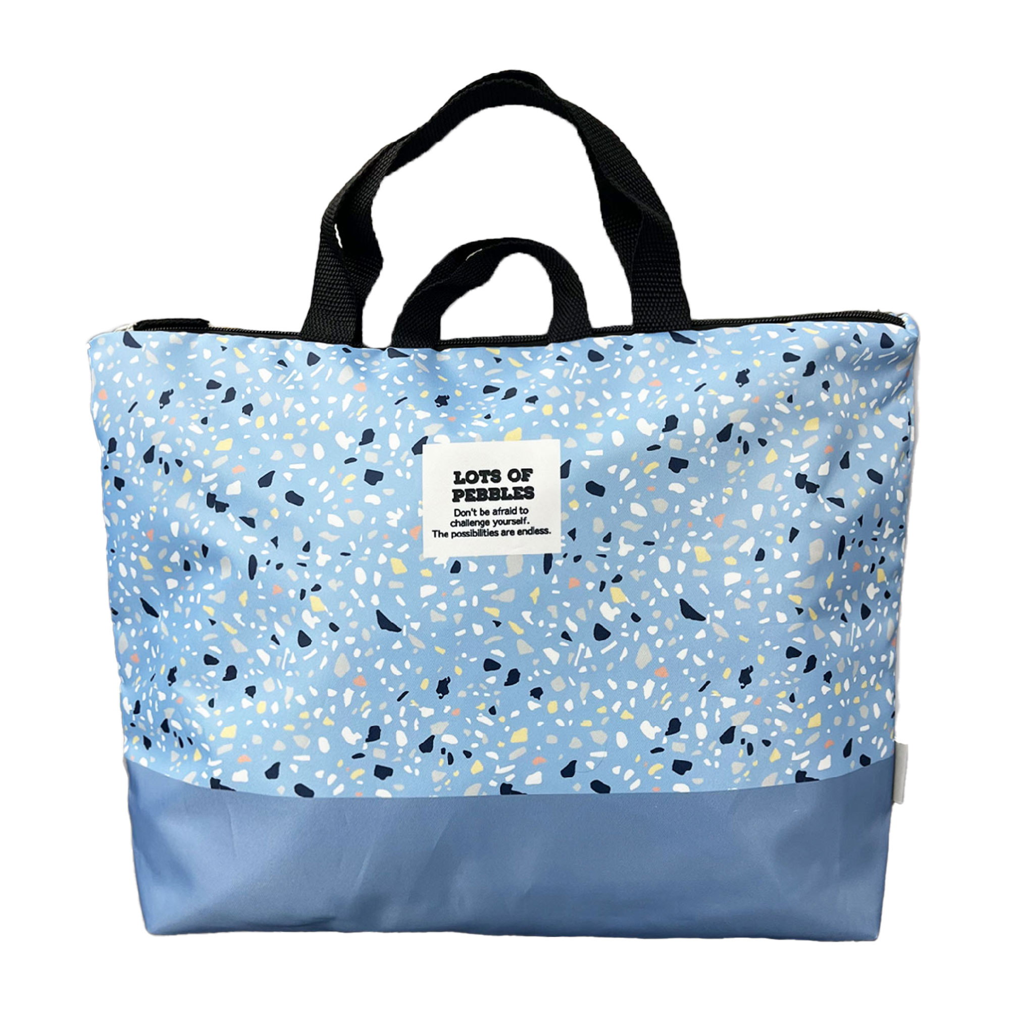 レッスンバッグ 女の子 男の子 ファスナー マチ付き キッズ 子供