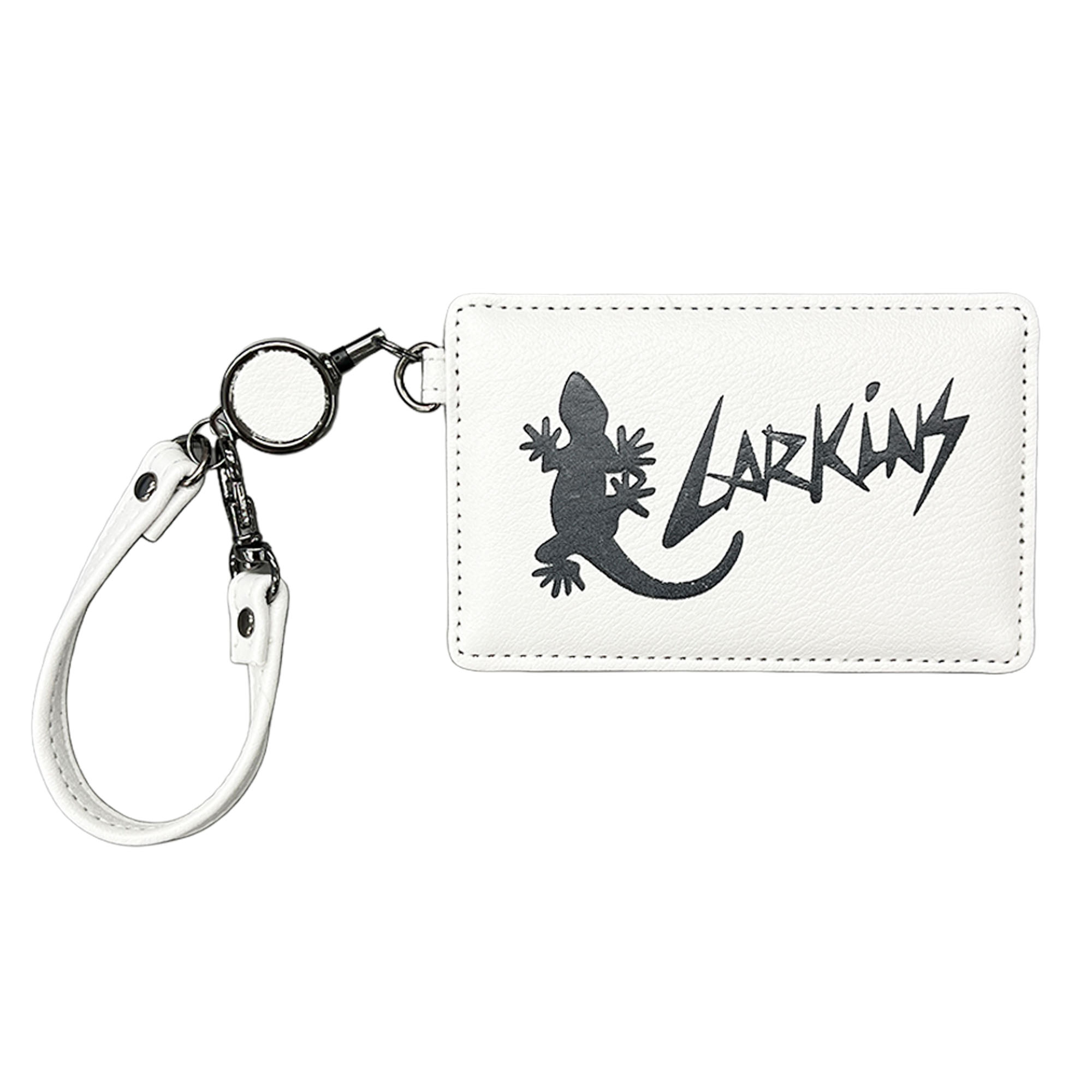 LARKINS（ラーキンス） パスケース リール付き 定期入れ 2枚 子供