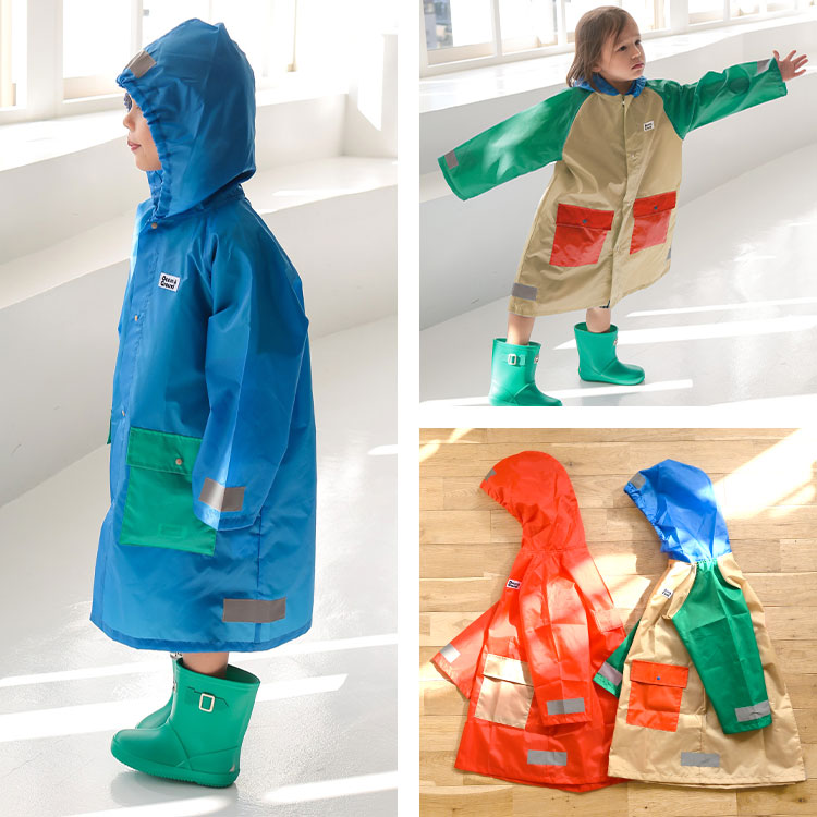 Ocean&Ground（オーシャンアンドグラウンド） レインコート キッズ