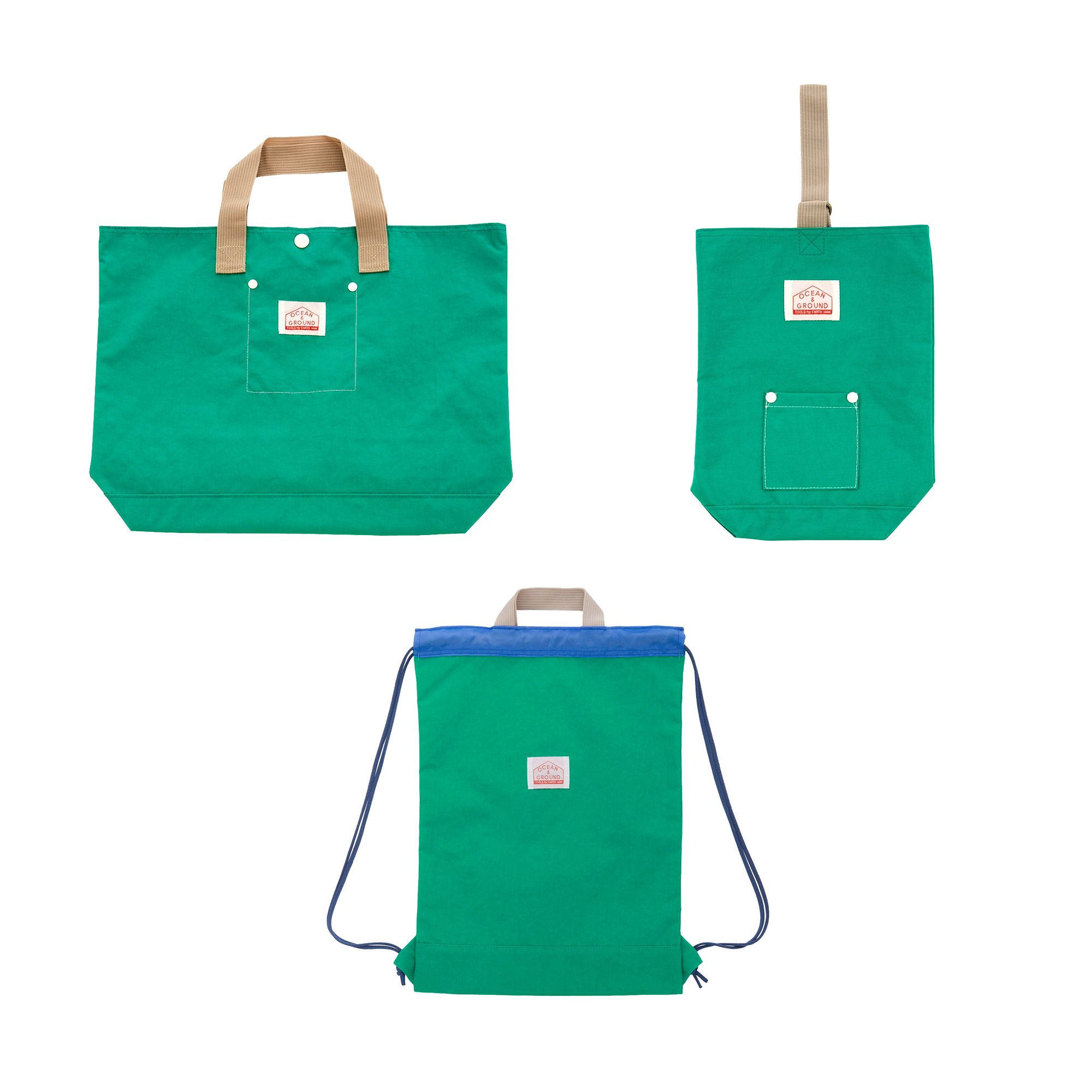 【男の子】迷彩　追加料金なしナップサック仕様でお得！入園入学5点セット Ocean&Ground（オーシャンアンドグラウンド） 入園入学セット 3点