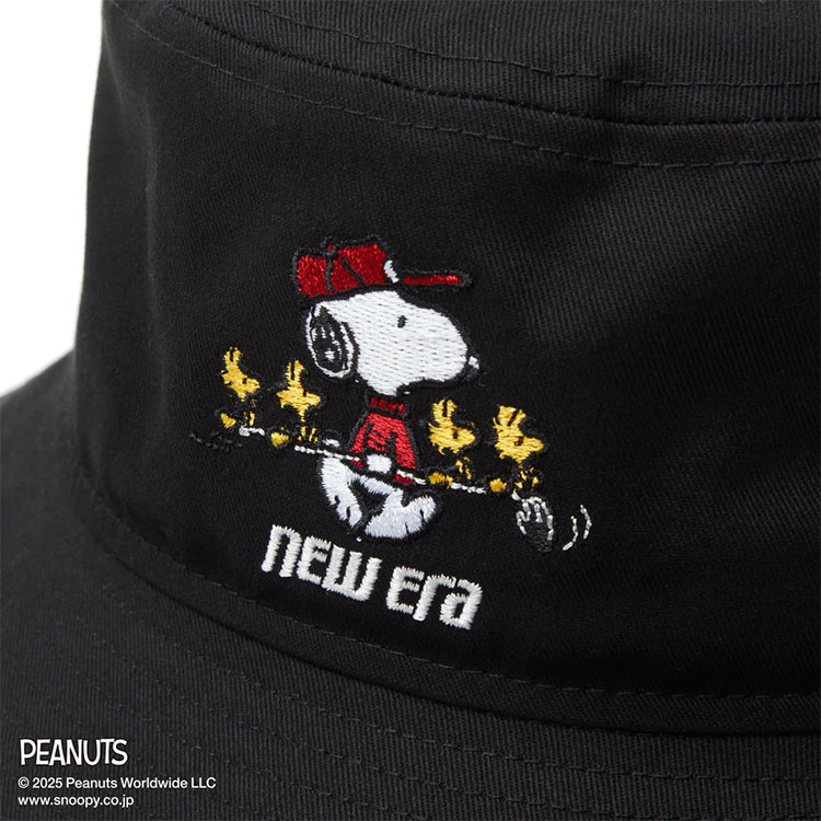 NEW ERA（ニューエラ） ゴルフ ハット スヌーピー コラボ バケット