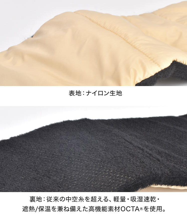 NEW ERA（ニューエラ） マフラー 差し込み ダウンマフラー メンズ