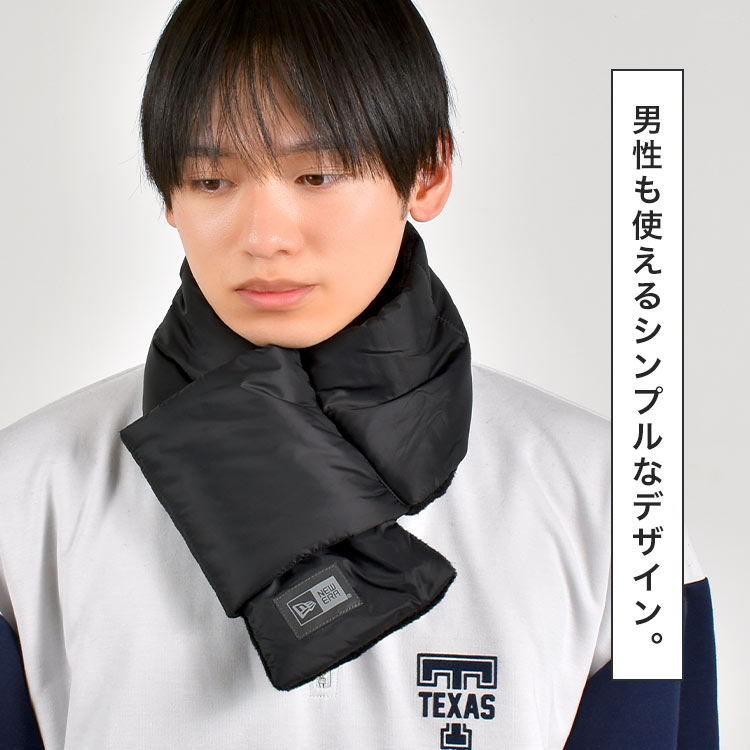 NEW ERA（ニューエラ） マフラー 差し込み ダウンマフラー メンズ