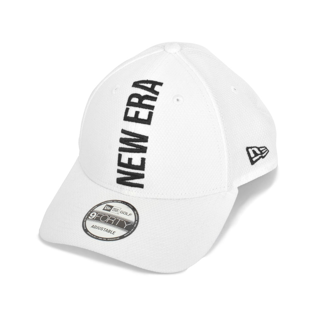 キャップ NEWERA ニューエラ 9FORTY 940 ゴルフ 帽子 抗菌効果 MICROERA ロゴ 56.8-60.6cm メンズ レディース サイズ調節可能 黒 白 ブラック ホワイト｜hauhau｜02