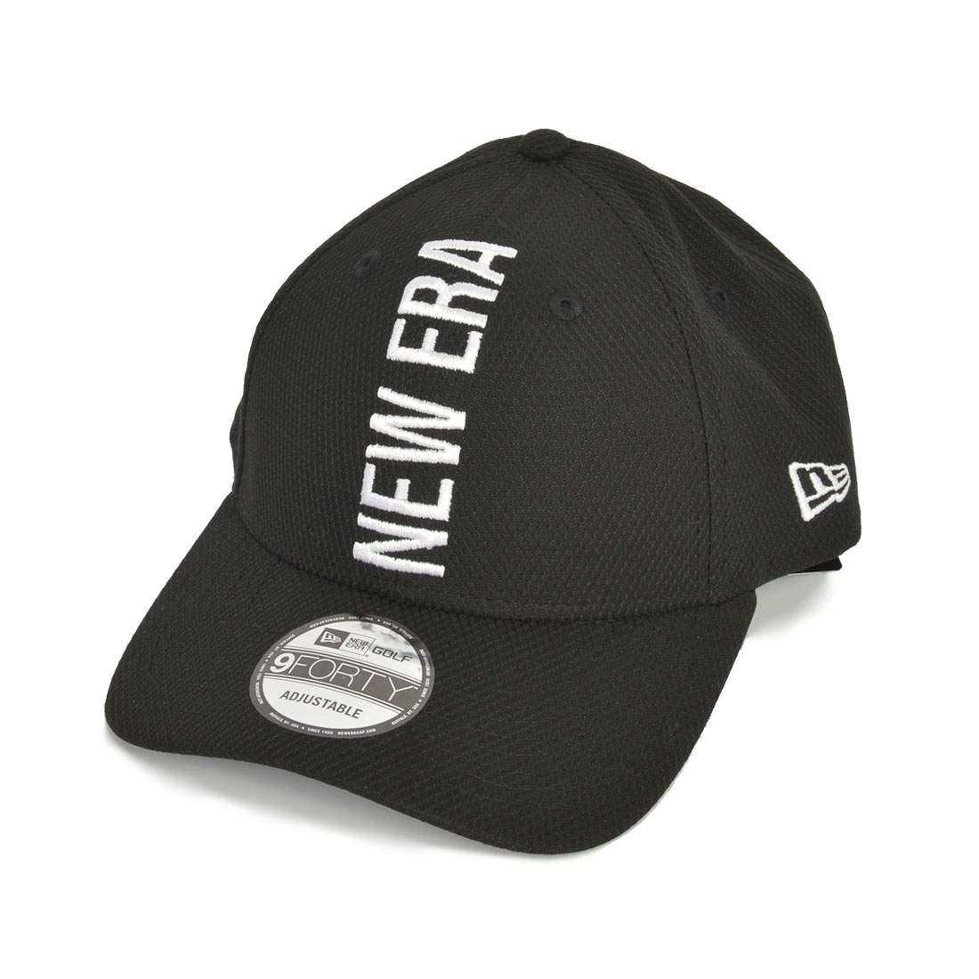 キャップ NEWERA ニューエラ 9FORTY 940 ゴルフ 帽子 抗菌効果 MICROERA ロゴ 56.8-60.6cm メンズ レディース サイズ調節可能 黒 白 ブラック ホワイト｜hauhau｜03