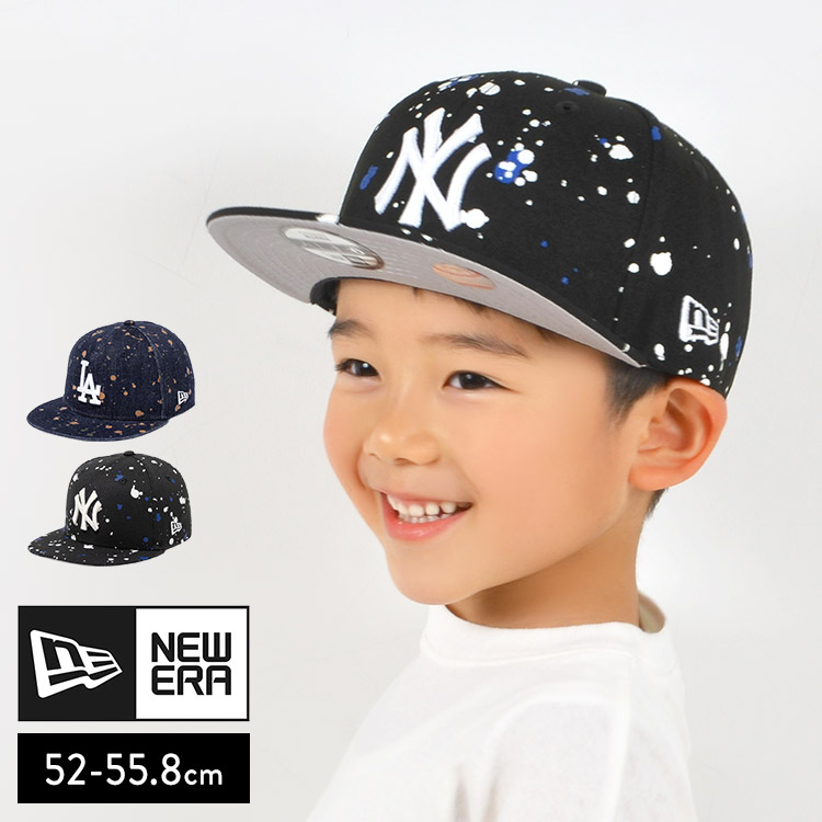 キャップ キッズ NEW ERA ニューエラ ペインター柄 NY ロー