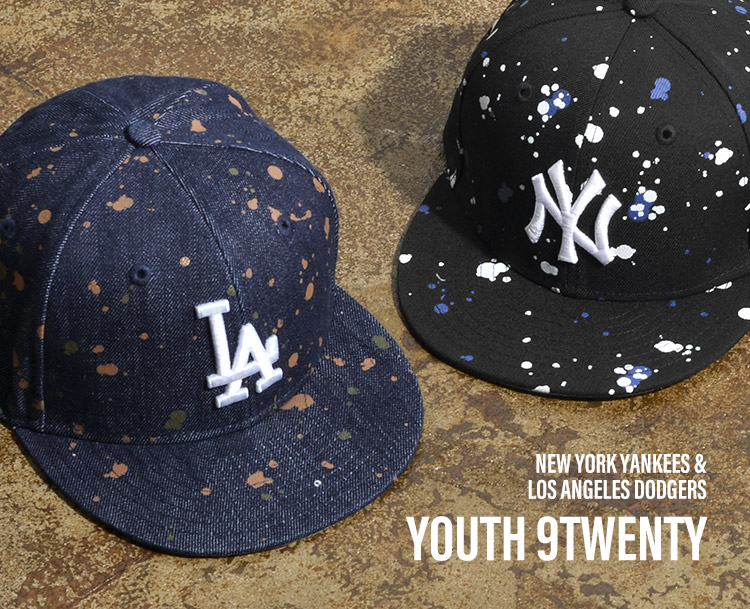 キャップ キッズ NEW ERA ニューエラ ペインター柄 NY ローキャップ