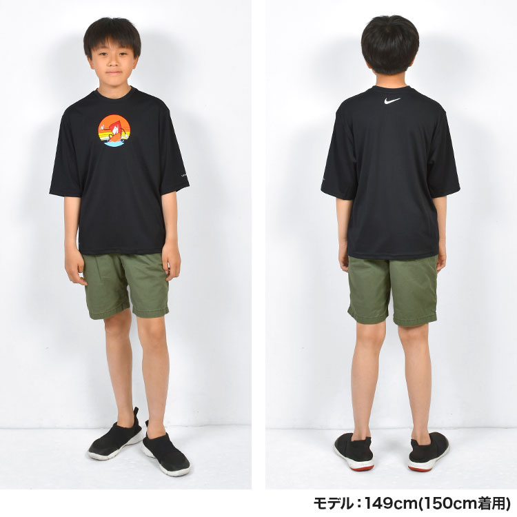 NIKE（ナイキ） ラッシュガード キッズ かぶり 150 160cm NIKE SWIM