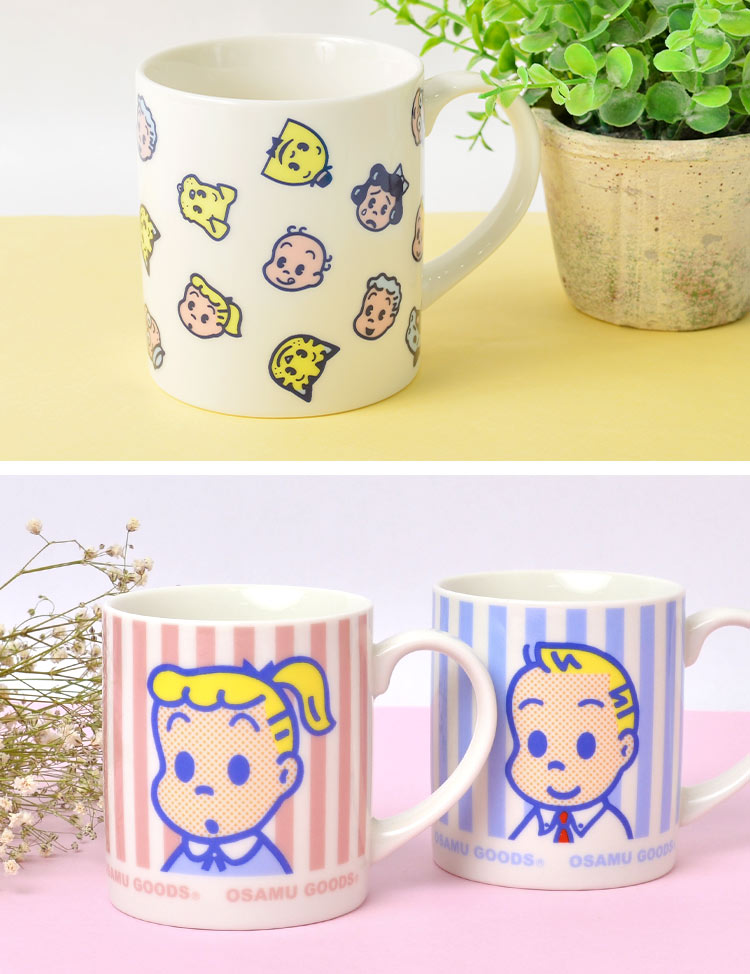 スピード対応 全国送料無料 マグカップ かわいい オサムグッズ キャラクター ジル ジャック ドッグ キャット Osamu 退職祝い 21 母の日 コップ Goods 陶器 プレゼント 花以外