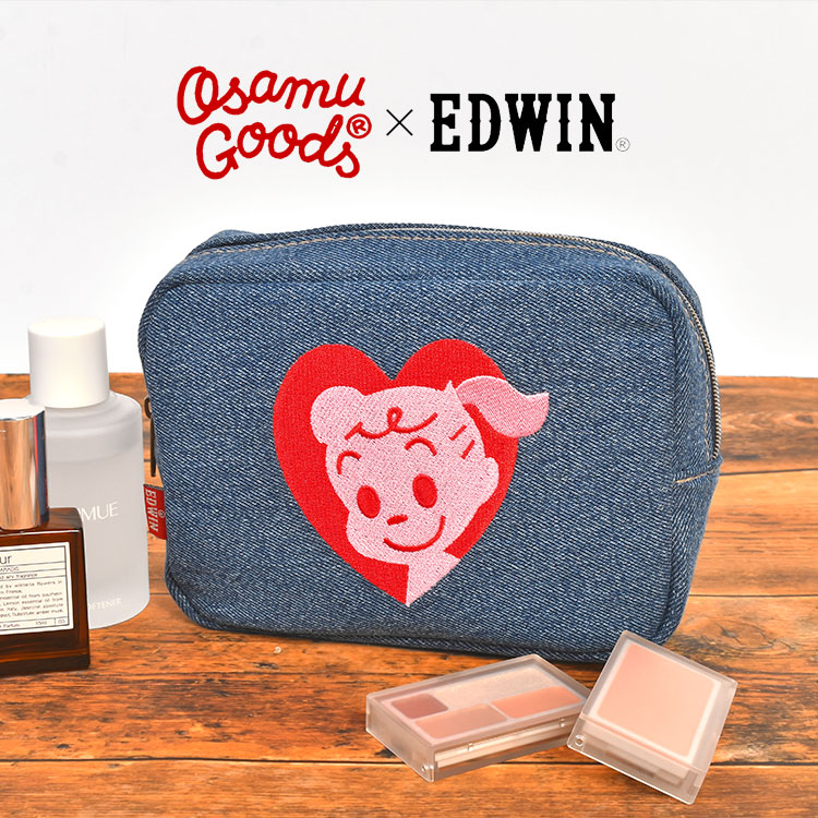 OSAMU GOODS（オサムグッズ） ポーチ エドウィン EDWIN コラボグッズ