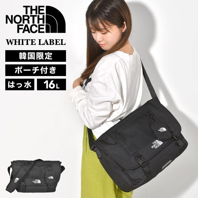 ノースフェイス ショルダーバッグ THE NORTH FACE ホワイトレーベル 韓国限定 メンズ レディース 大きめ 撥水 斜めがけ 大容量 PC  収納 A4 黒 : north-bag02 : hauhau - 通販 - Yahoo!ショッピング