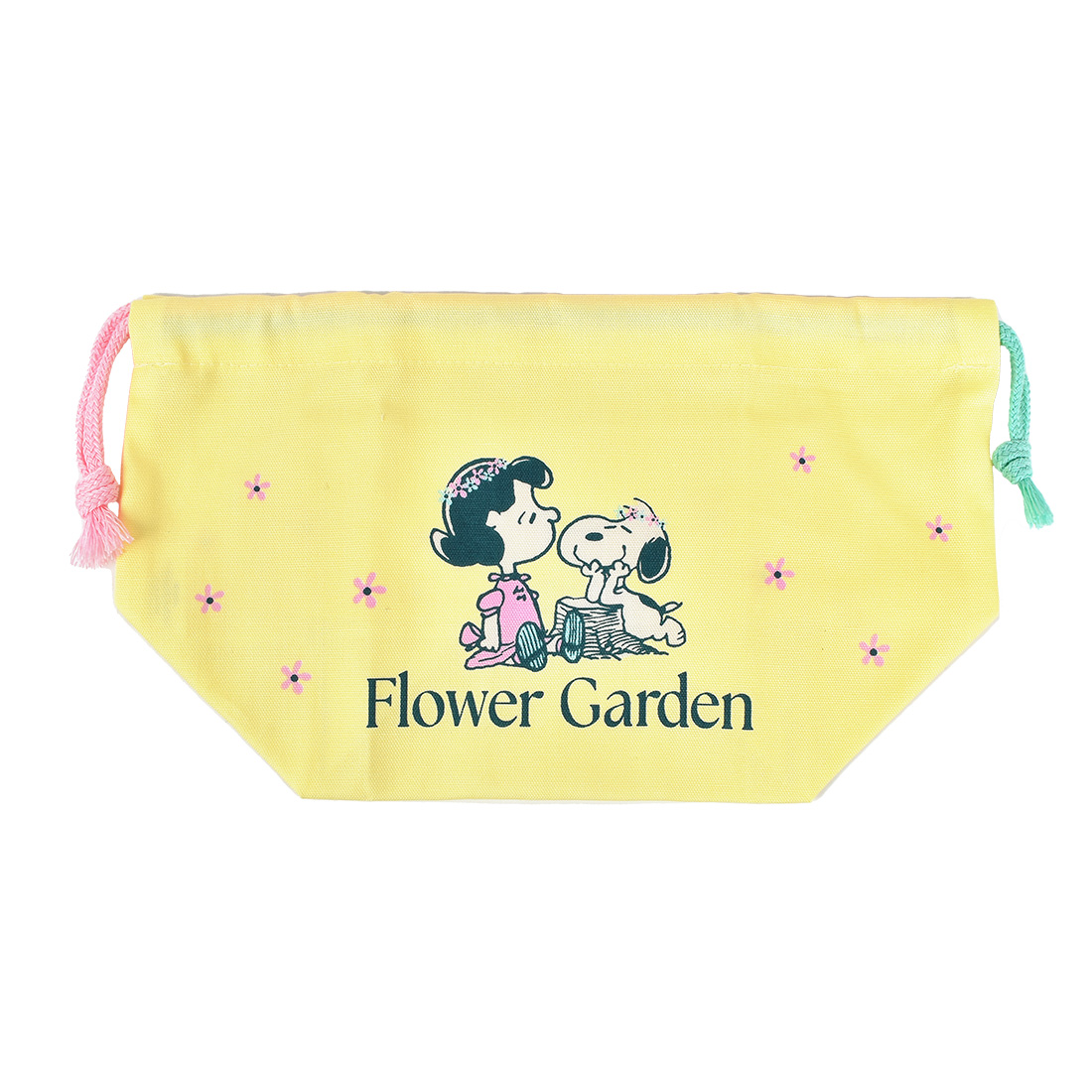 SNOOPY ランチバッグ スヌーピー 弁当袋 巾着 ランチ巾着