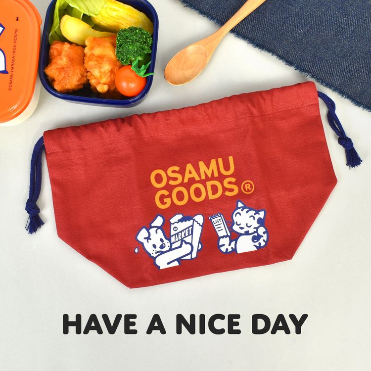 OSAMU GOODS（オサムグッズ） お弁当袋 ランチ巾着 弁当 巾着