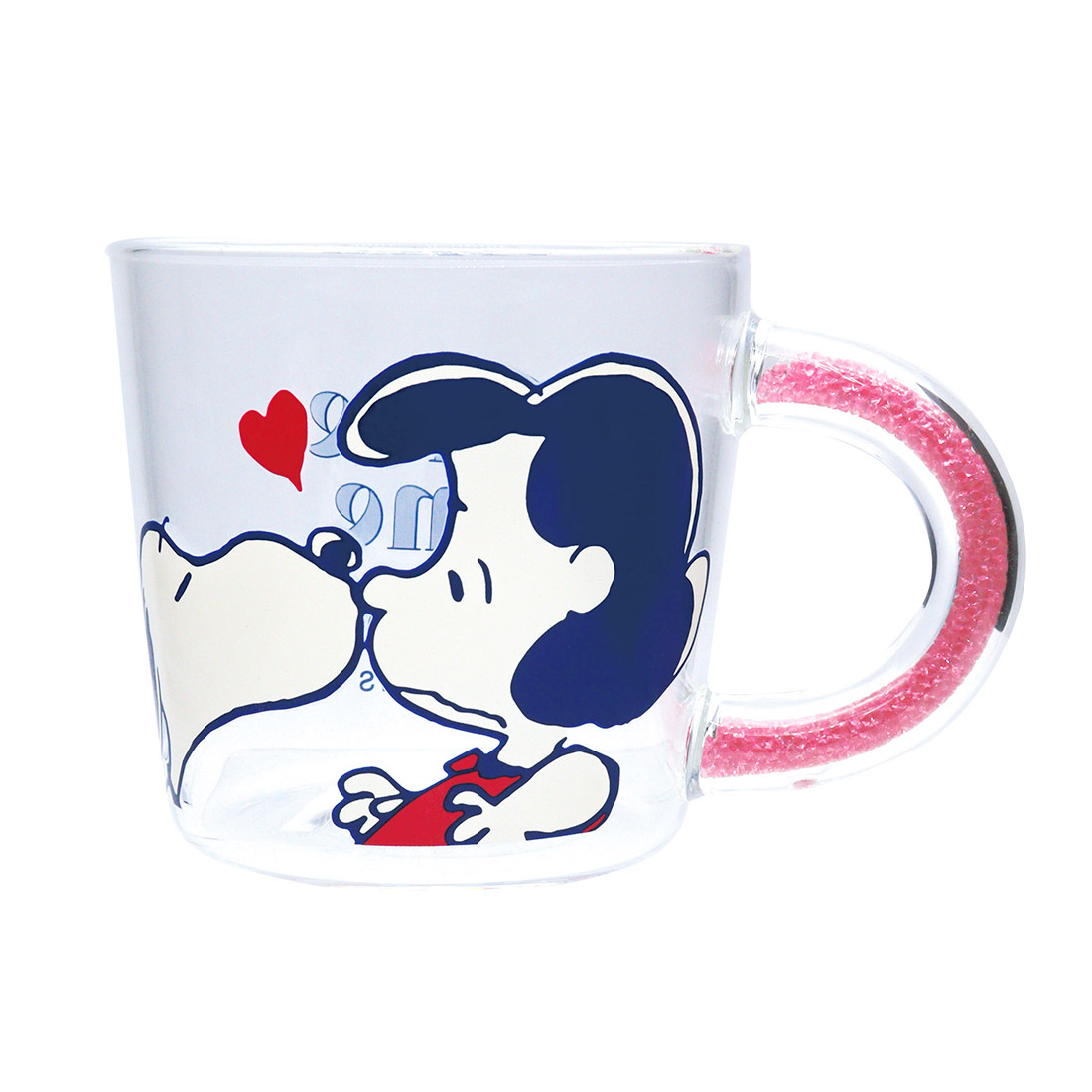 Disney スヌーピー ガラス マグカップ 食器 耐熱 グラス 透明