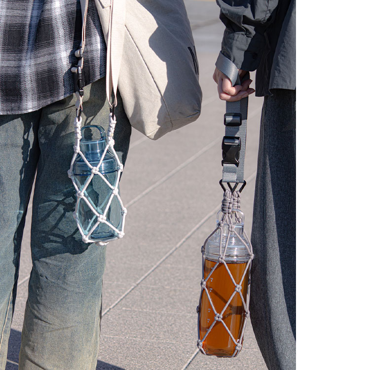 OSK（オーエスケー） ボトルホルダー ショルダー 1L 水筒カバー ペット