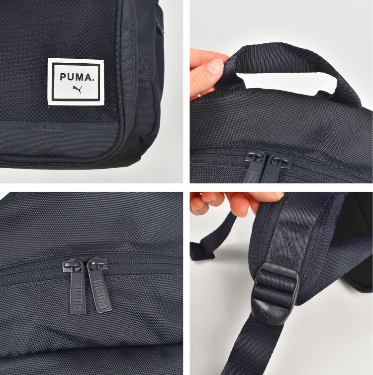 新品タグ付未使用PUMAブラックリュックサック軽量撥水加工収納多数男女OKプーマ 楽天市場】PUMA プーマ リュックサック デイパック バックパック