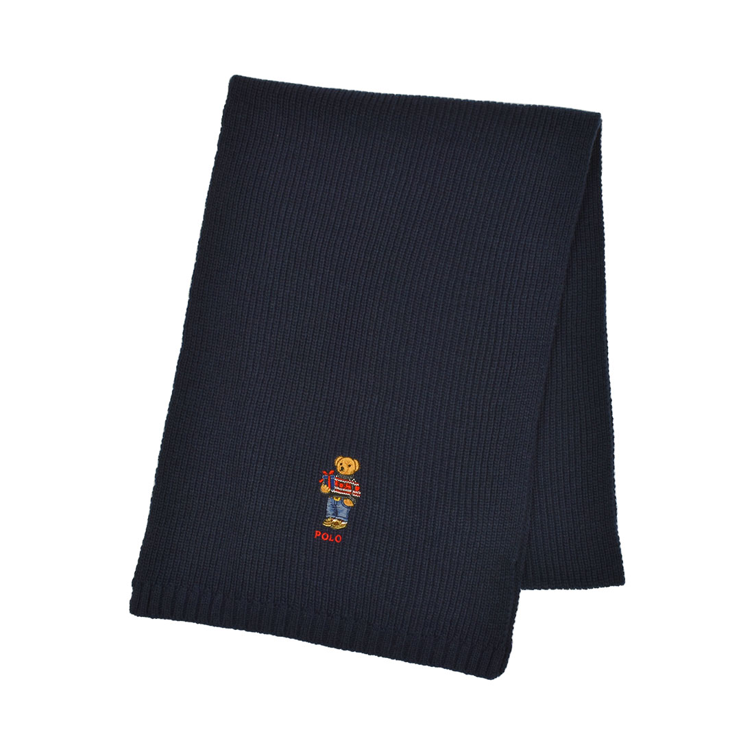 マフラー レディース メンズ ポロ ラルフローレン POLO RALPH LAUREN ポロベア プレゼント 刺繍 秋冬 シンプル 通学 通勤 防寒  薄手 キッズ あったか 送料無料