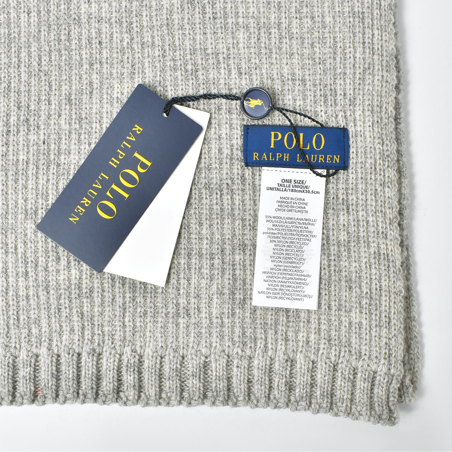 マフラー POLO RALPH LAUREN ポロ ラルフローレン 正規品 メンズ レディース PC1464 ポロベア ウール混 黒 ブラック グレー おしゃれ かわいい ワンポイント 大人 通勤 通学 学生 防寒 刺繍 POLO RALPH LAUREN（ポロ・ラルフローレン） マフラー ポロ ラルフ