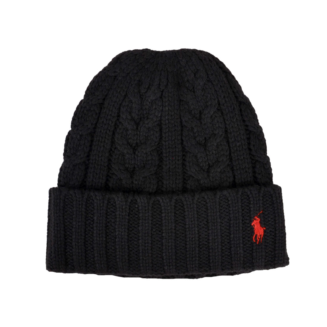 ラルフローレン カシミア100% ケーブルニット帽　キャップ POLO RALPH LAUREN ニット帽 ポロ ラルフローレン レディース