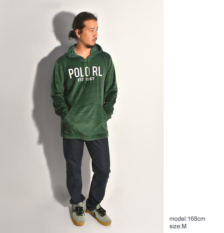 パーカー ベロア メンズ レディース ポロ ラルフローレン POLO RALPH