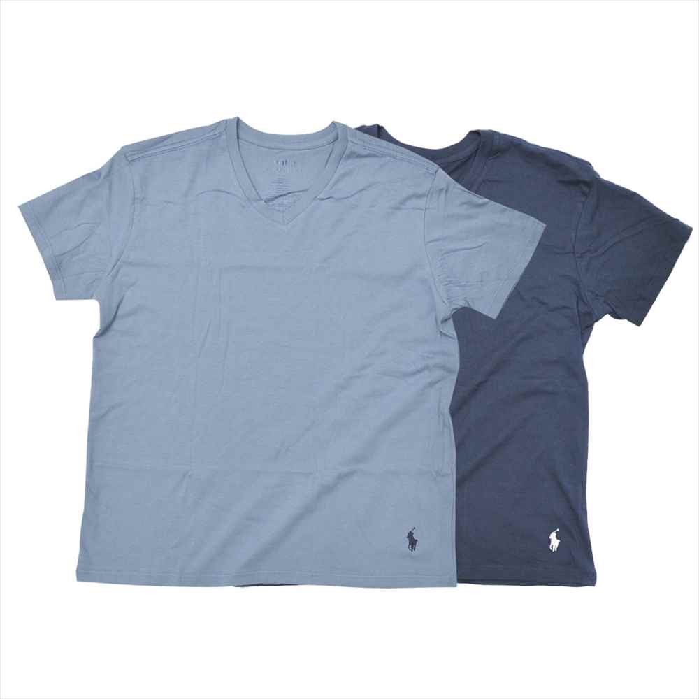 パックTシャツ 2枚組 半袖 Vネック POLO RALPH LAUREN ポロ ラルフ