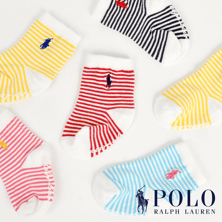 ベビーソックス 3足セット POLO RALPH LAUREN 靴下 ポロ ラルフ 