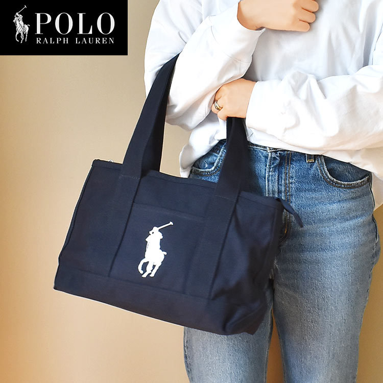 キャンバス トート ブランド POLO RALPH LAUREN ポロ ラルフローレン