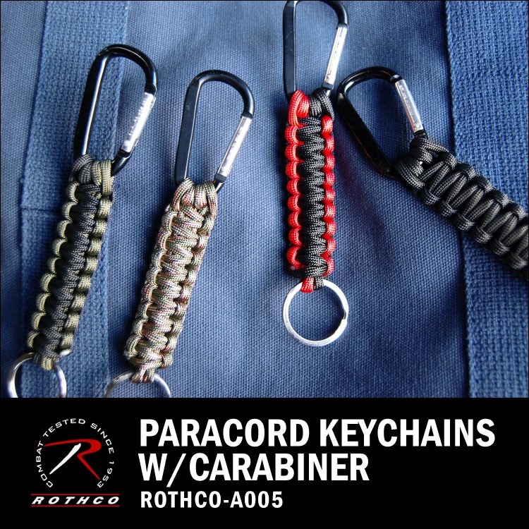 ROTHCO（ロスコ） キーチェーン キーホルダー キーリング パラシュート