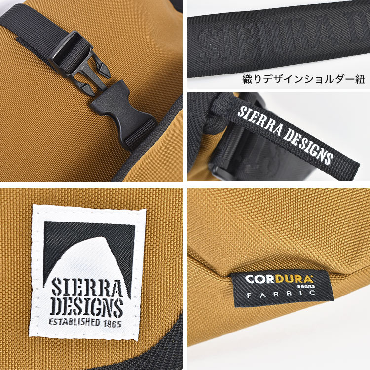 SIERRA DESIGNS シエラデザイン　メッセンジャーバック SIERRA DESIGNS（シエラデザインズ） ショルダーバッグ ミニショルダー