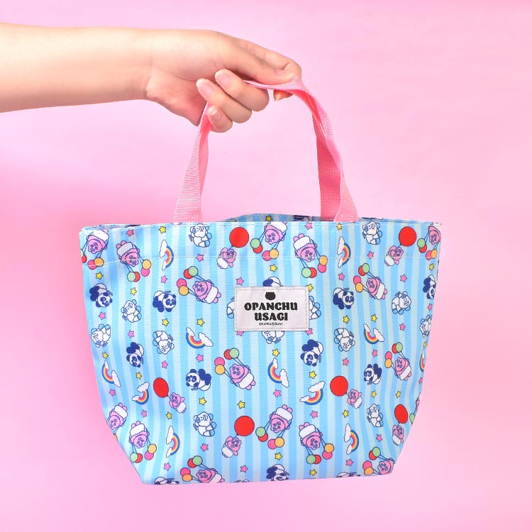 スケーター おぱんちゅうさぎ んぽちゃむ トートバッグ ランチバッグ