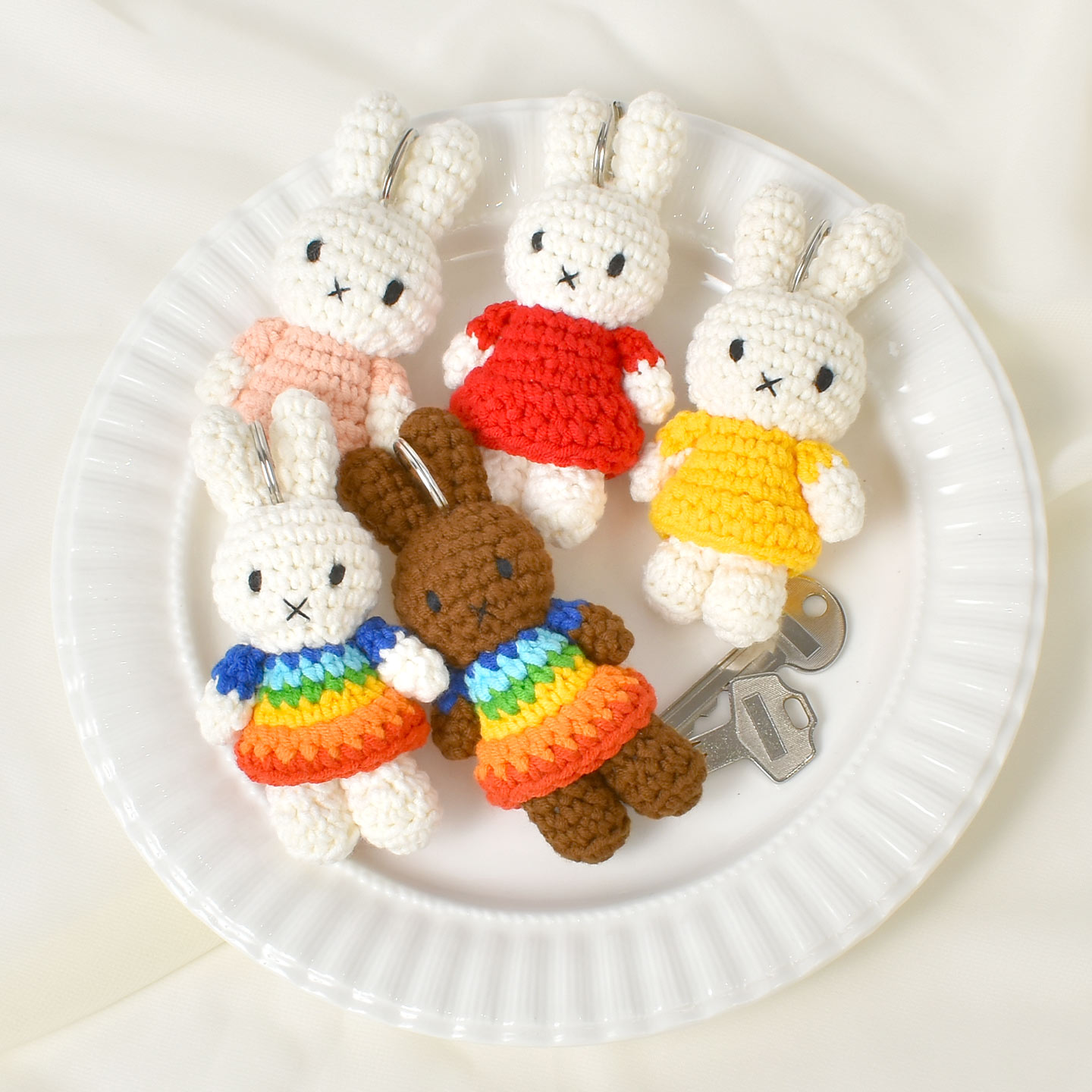 レーシング ミッフィー もち麦パン メラニー ドールキーリング