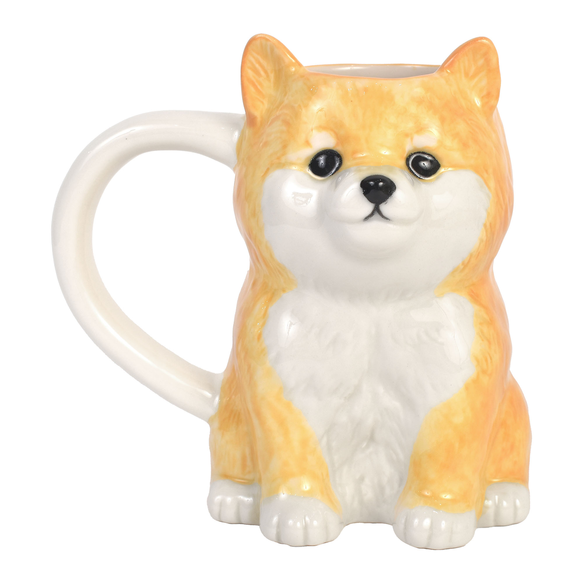 マグカップ ビションフリーゼ マグ 340ml 犬 動物 グッズ ダイカット