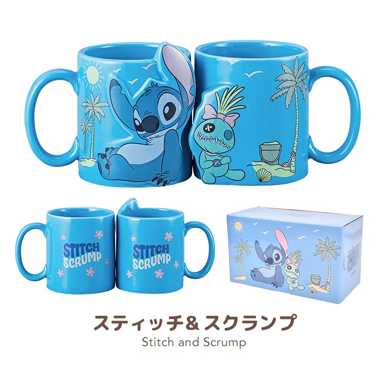 sanrio（サンリオ） ペアマグカップ ディズニー 340ml ジュディ ニック