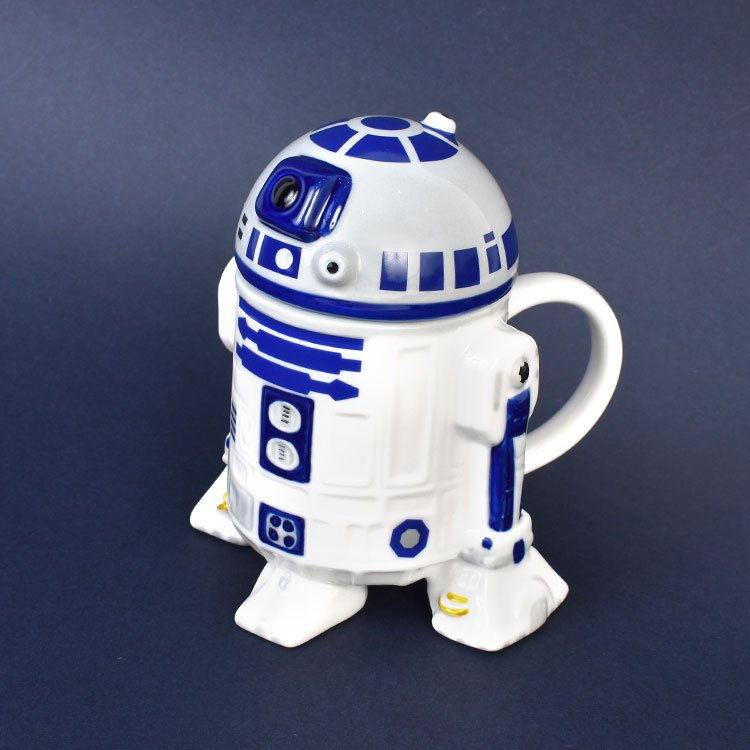 STAR WARS（スター・ウォーズ） マグカップ 蓋付き 3Dマグカップ R2-D2